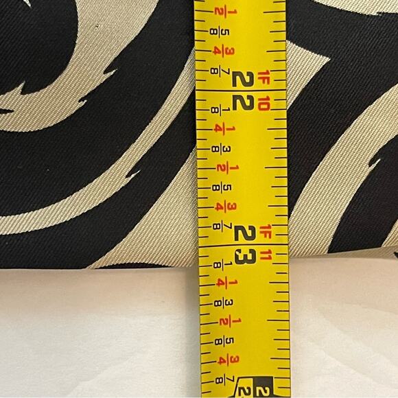 Talbots Black And Cream 100% Silk Pleated Party Event Skirt NWOT Size 4 - Picture 11 of 11